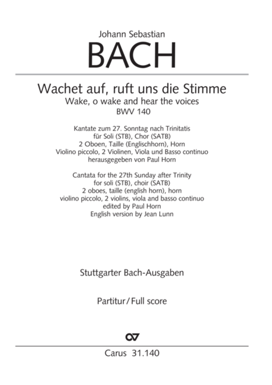 Wake, o wake and hear the voices STB scores gallery preview page 2