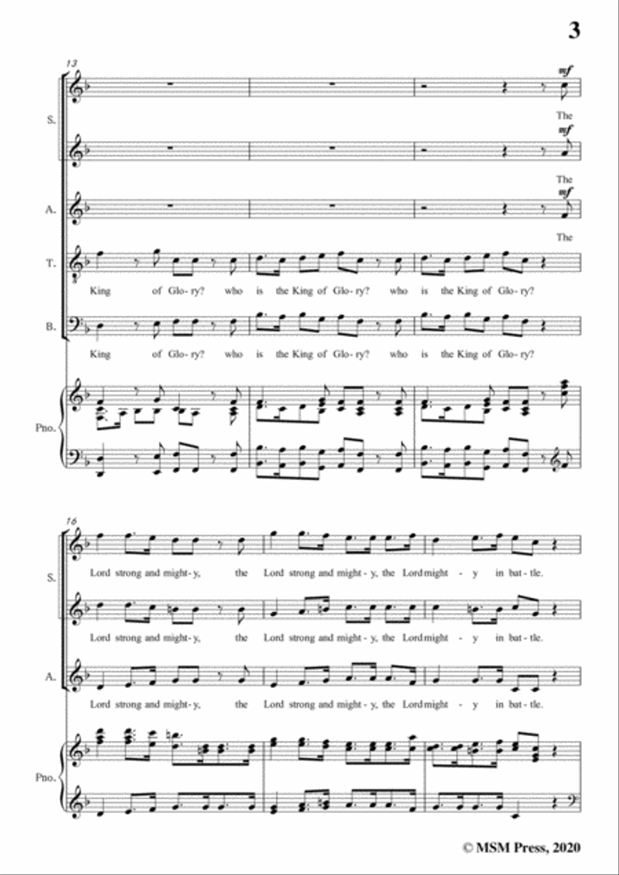 Handel-Messiah,HWV 56,Part II,Scene 3,for Voice and Piano Voice Solo scores gallery preview page 5