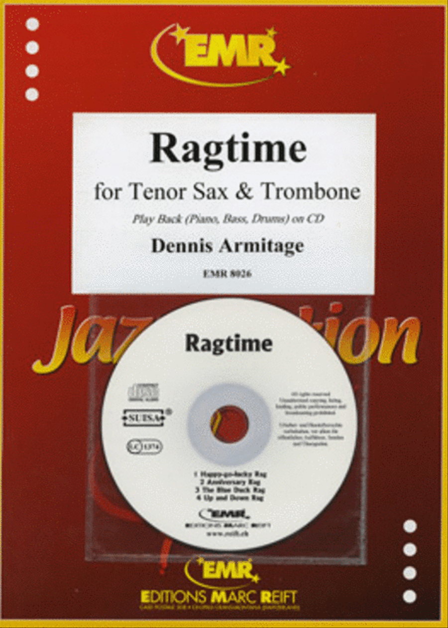 Ragtime Tenor Saxophone scores gallery preview page 1