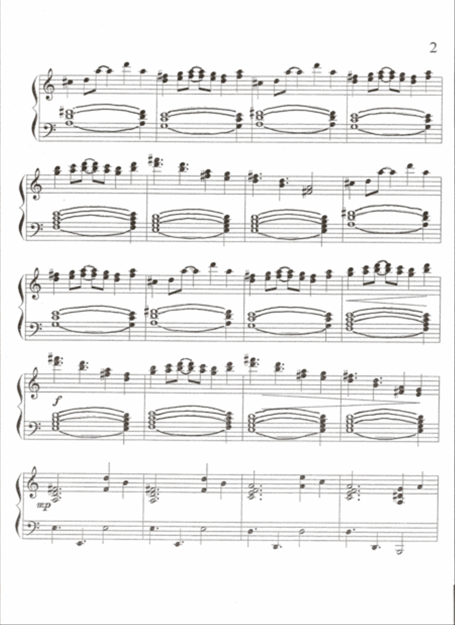 Suite for Jazz Piano - A Lazy Afternoon Piano Solo scores gallery preview page 3