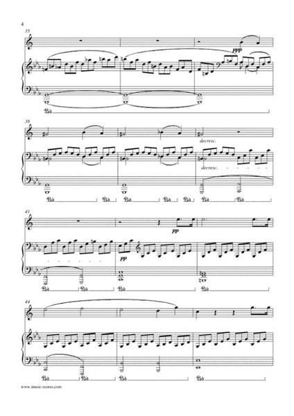 Moonlight Sonata - 1st movement - Alto Sax image number null