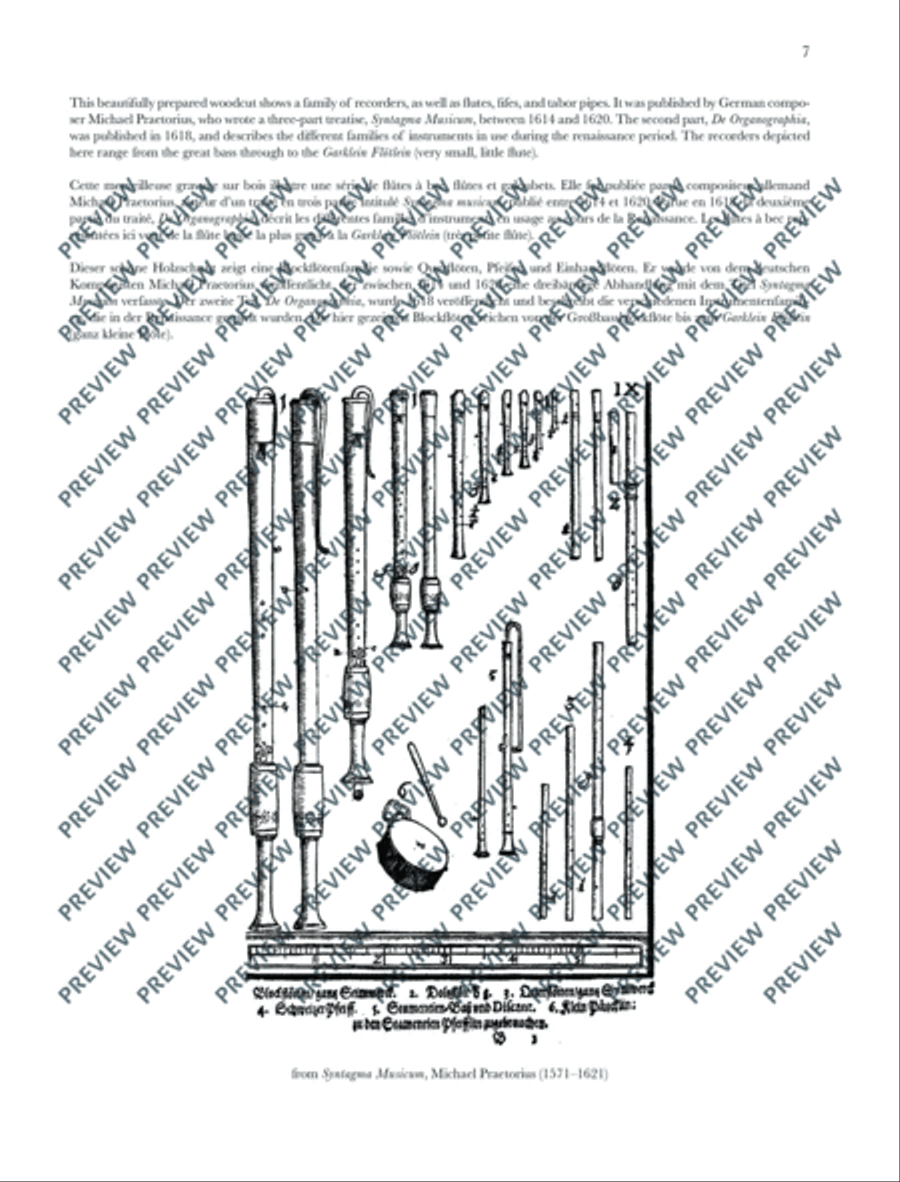 Renaissance Recorder Anthology 1 Soprano Recorder scores gallery preview page 8
