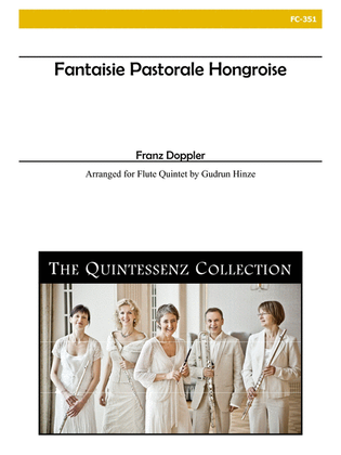 Book cover for Fantaisie Pastorale Hongroise for Flute Quintet