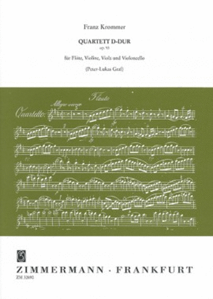 Quartet D major Op. 93