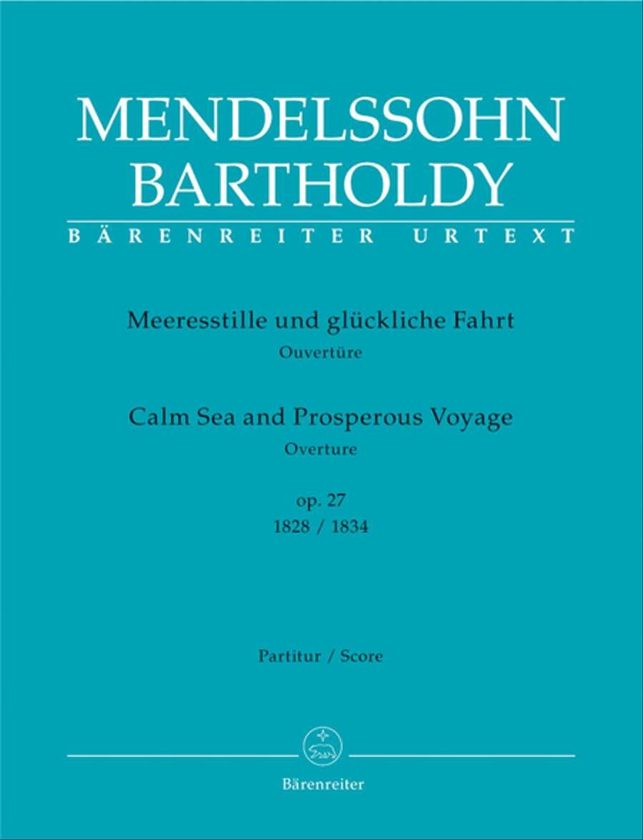 Meeresstille und glueckliche Fahrt op. 27 Orchestra scores gallery preview page 1