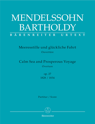 Book cover for Meeresstille und glueckliche Fahrt op. 27