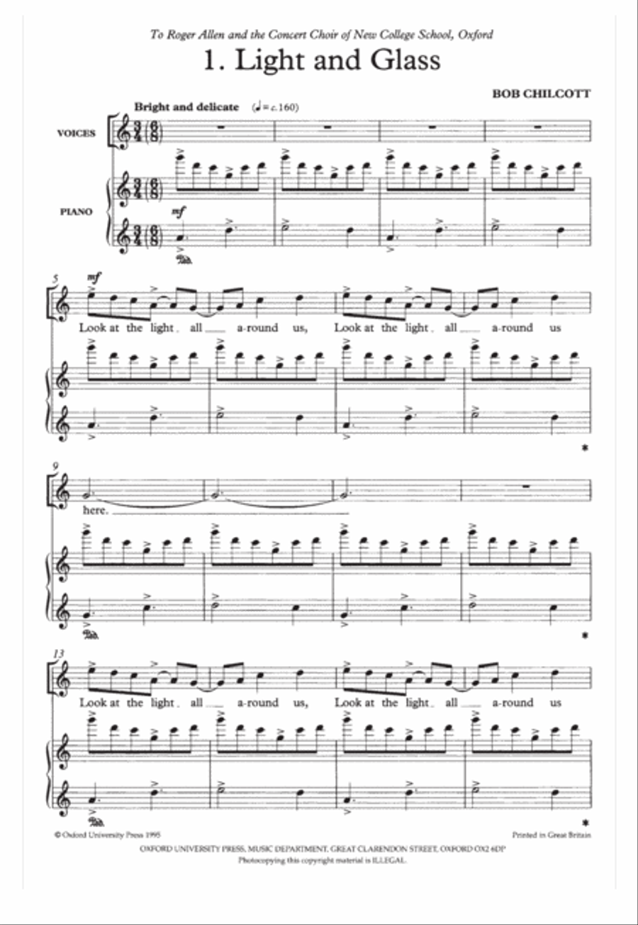 City Songs City Songs Women's Choir scores gallery preview page 2