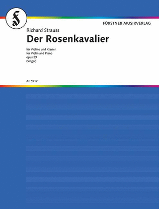 Book cover for Der Rosenkavalier