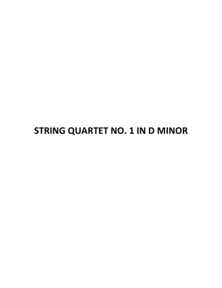 String Quartet No. 1 in D minor