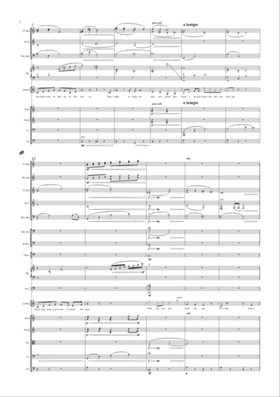 Mother Knows Best Full Orchestra scores gallery preview page 2