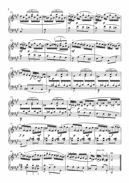 Scarlatti-Sonata in F sharp-minor L.481 K.25(piano) image number null