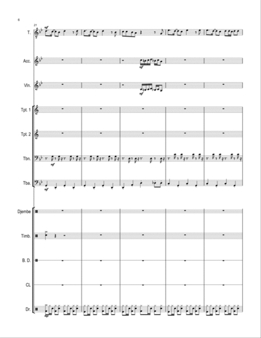 Iest Sexy Iest Sexy Large Ensemble scores gallery preview page 6
