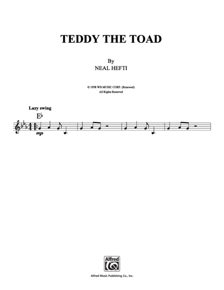 Teddy the Toad