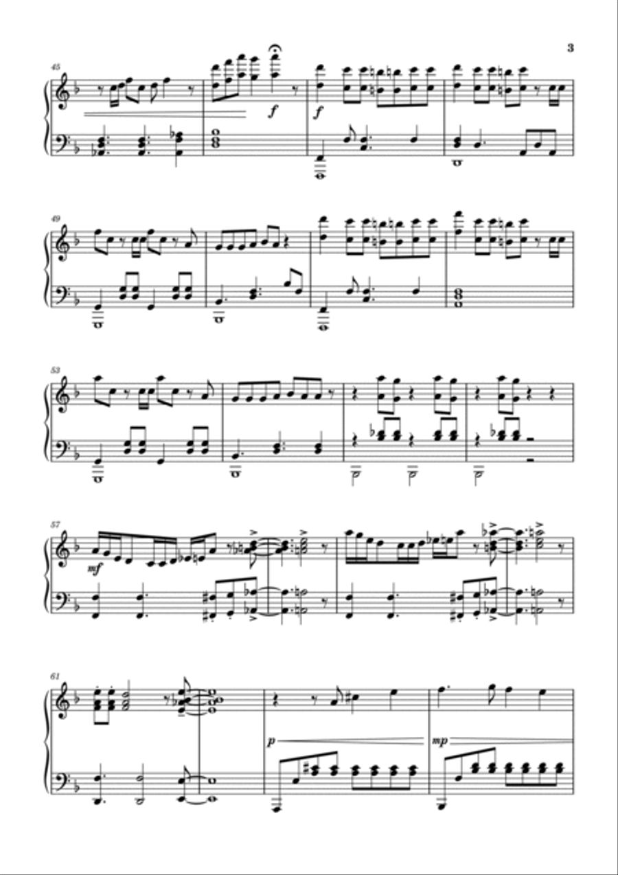 I See A Dreamer Piano Solo scores gallery preview page 3