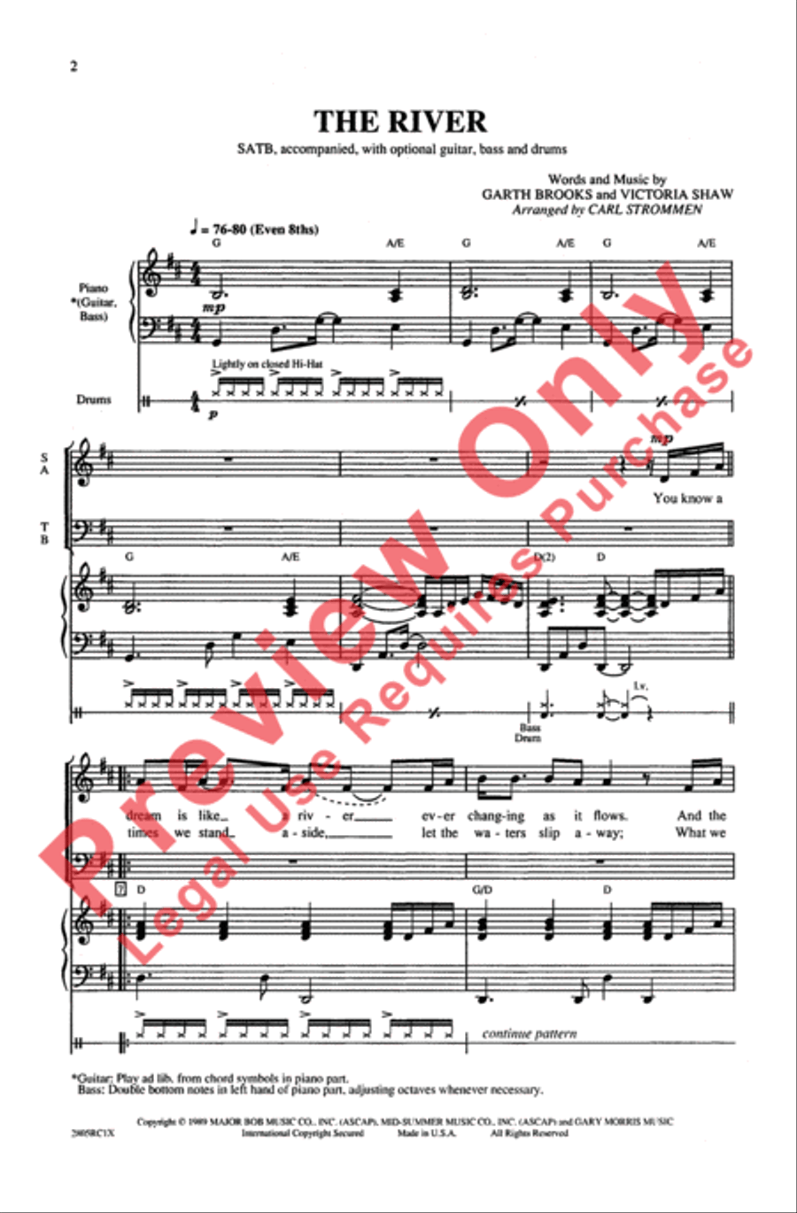 The River The River 4-Part scores gallery preview page 2