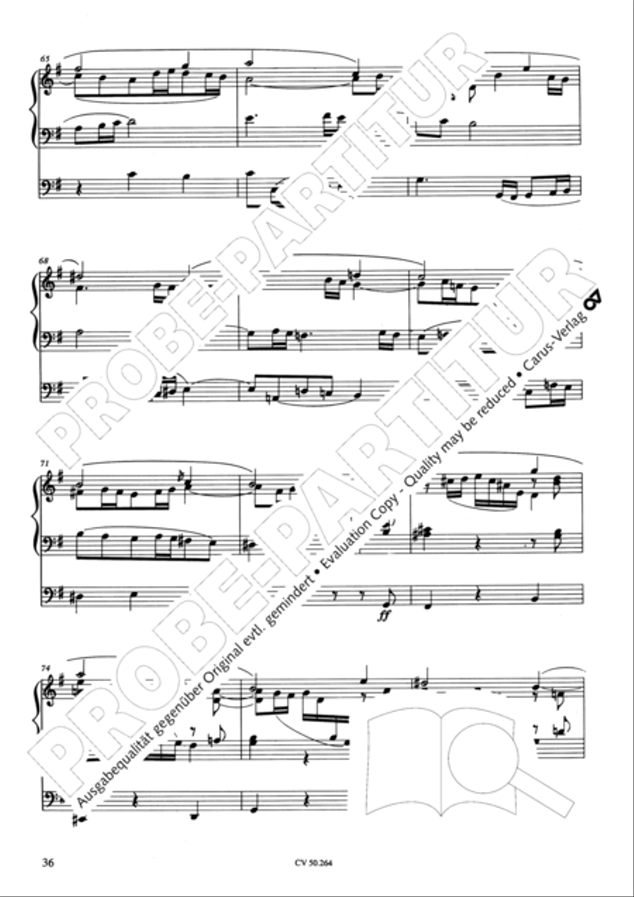 Free organ music for the Worship Service Organ Solo scores gallery preview page 37