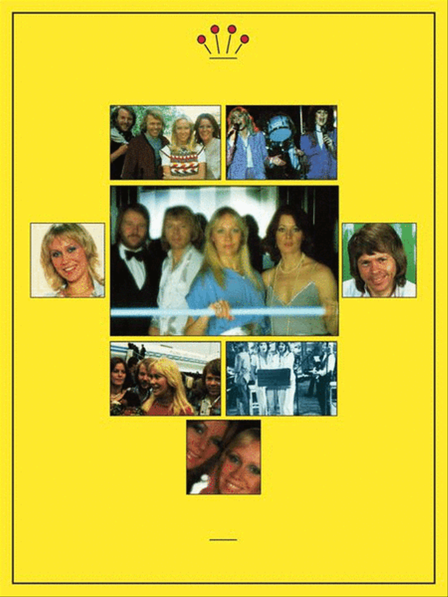 ABBA – Gold: Greatest Hits Piano, Vocal, Guitar scores gallery preview page 6