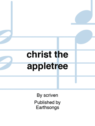 Book cover for christ the appletree