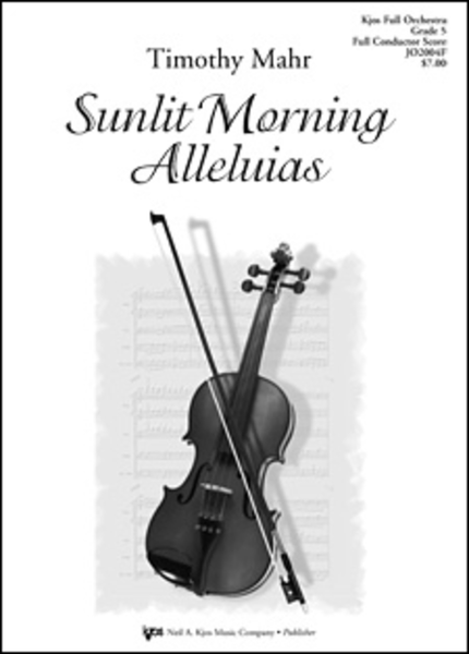 Sunlit Morning Alleluias - Score