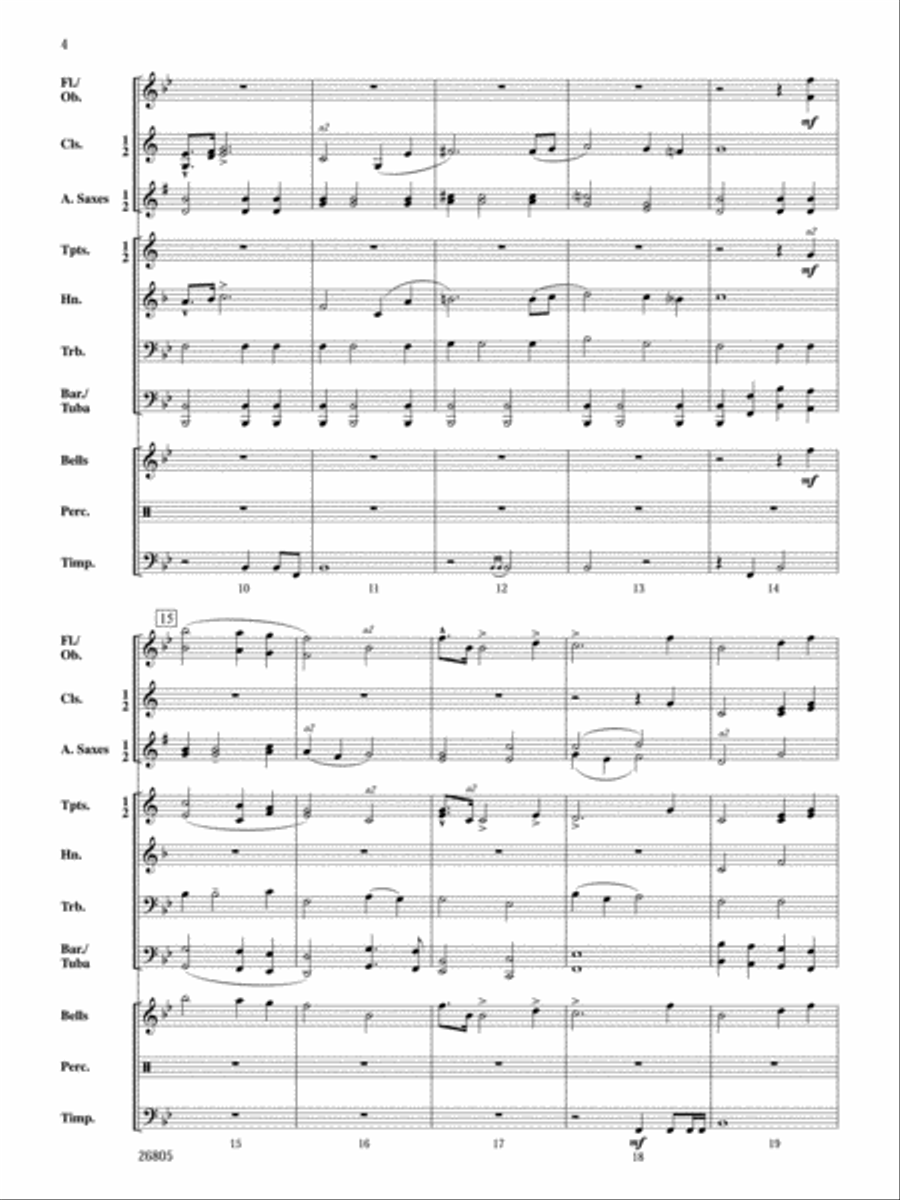 Integrity Integrity Concert Band scores gallery preview page 3