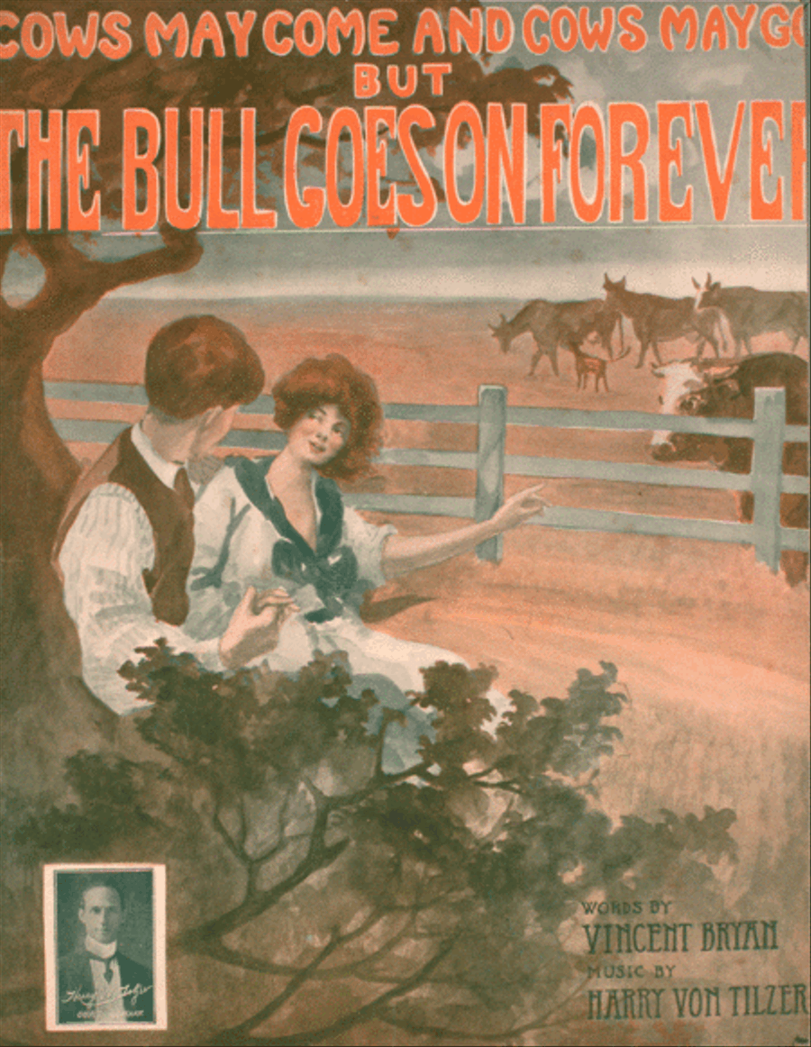 (Cows My Come and Cows May Go), But The Bull Goes On Forever Voice scores gallery preview page 1