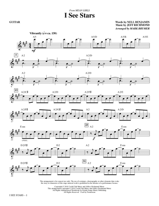 I See Stars (from Mean Girls: The Broadway Musical) (arr. Mark Brymer) - Guitar