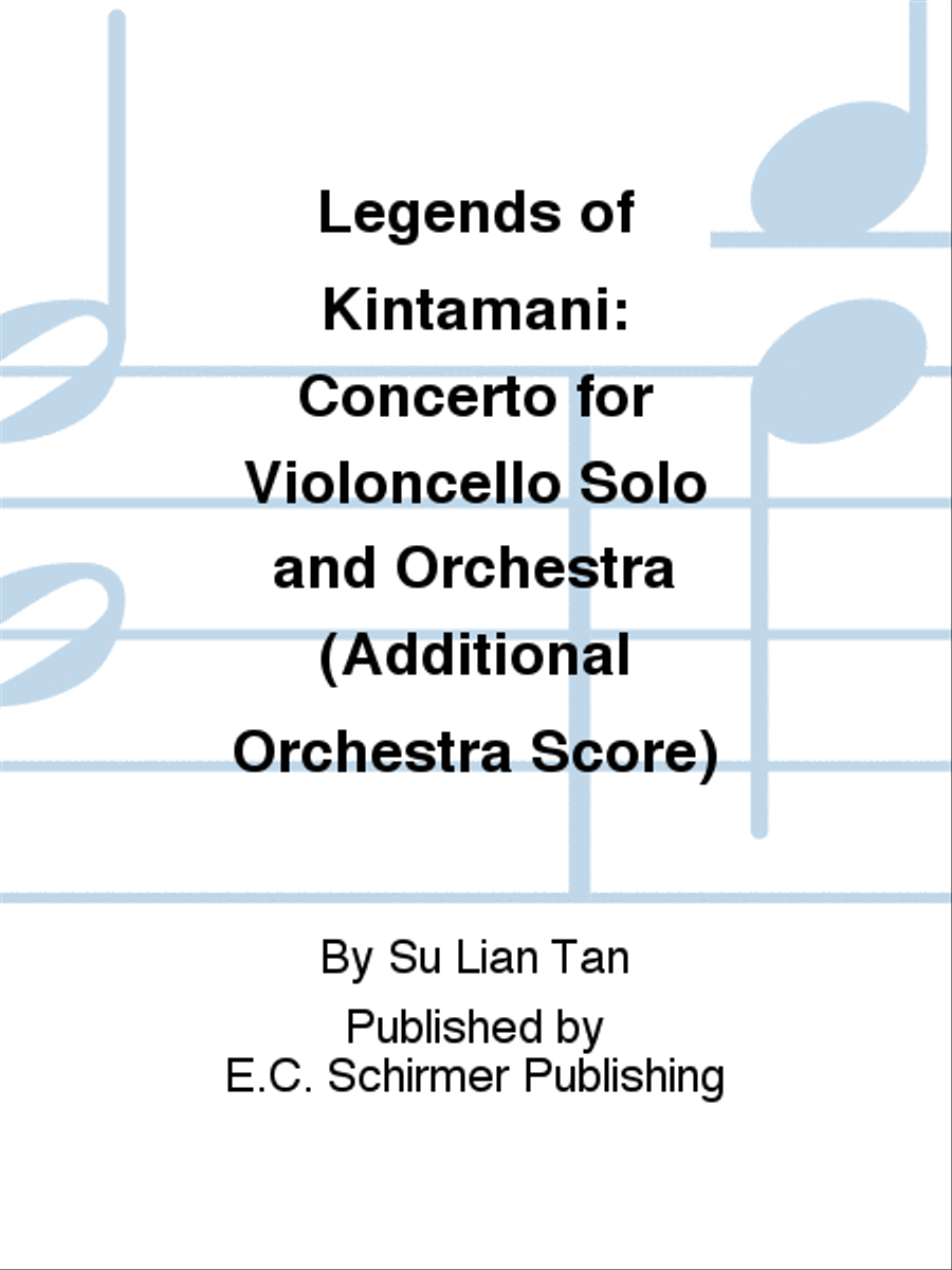 Legends of Kintamani (Additional Orchestra Score) Score scores gallery preview page 1