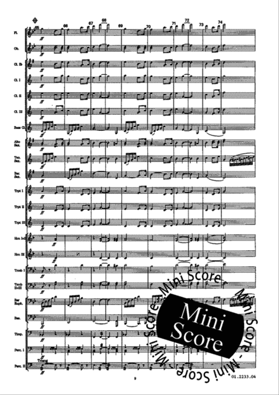 Fruhlingsrauschen Fruhlingsrauschen Fanfare Band scores gallery preview page 13