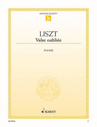 Book cover for Valse oubliée