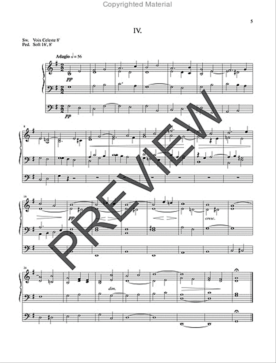 Magnificat in G Major Magnificat in G Major Organ scores gallery preview page 5