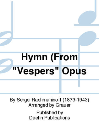 Hymn (From "Vespers" Opus