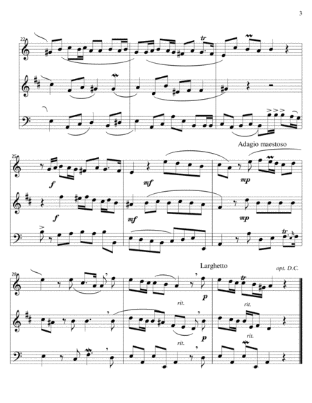 Cara e Dolce-Scarlatti-woodwind trio image number null