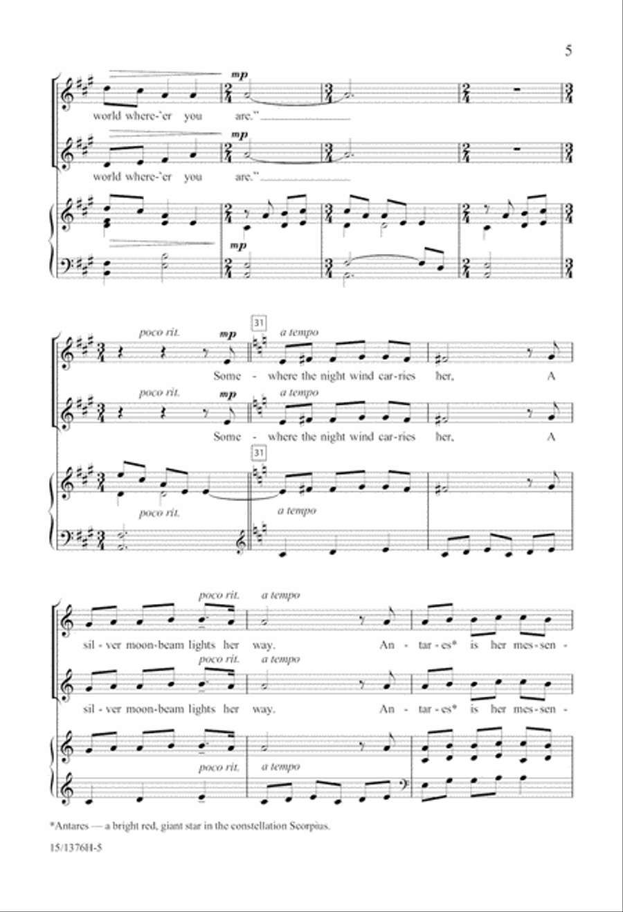 The Poet Sings The Poet Sings SSA scores gallery preview page 5