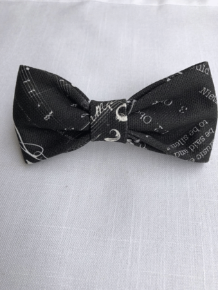 Hair bow tie with a french clip - Composers