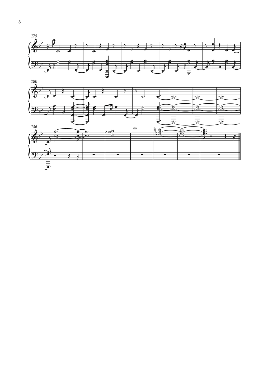Hey Jude Easy Piano scores gallery preview page 6