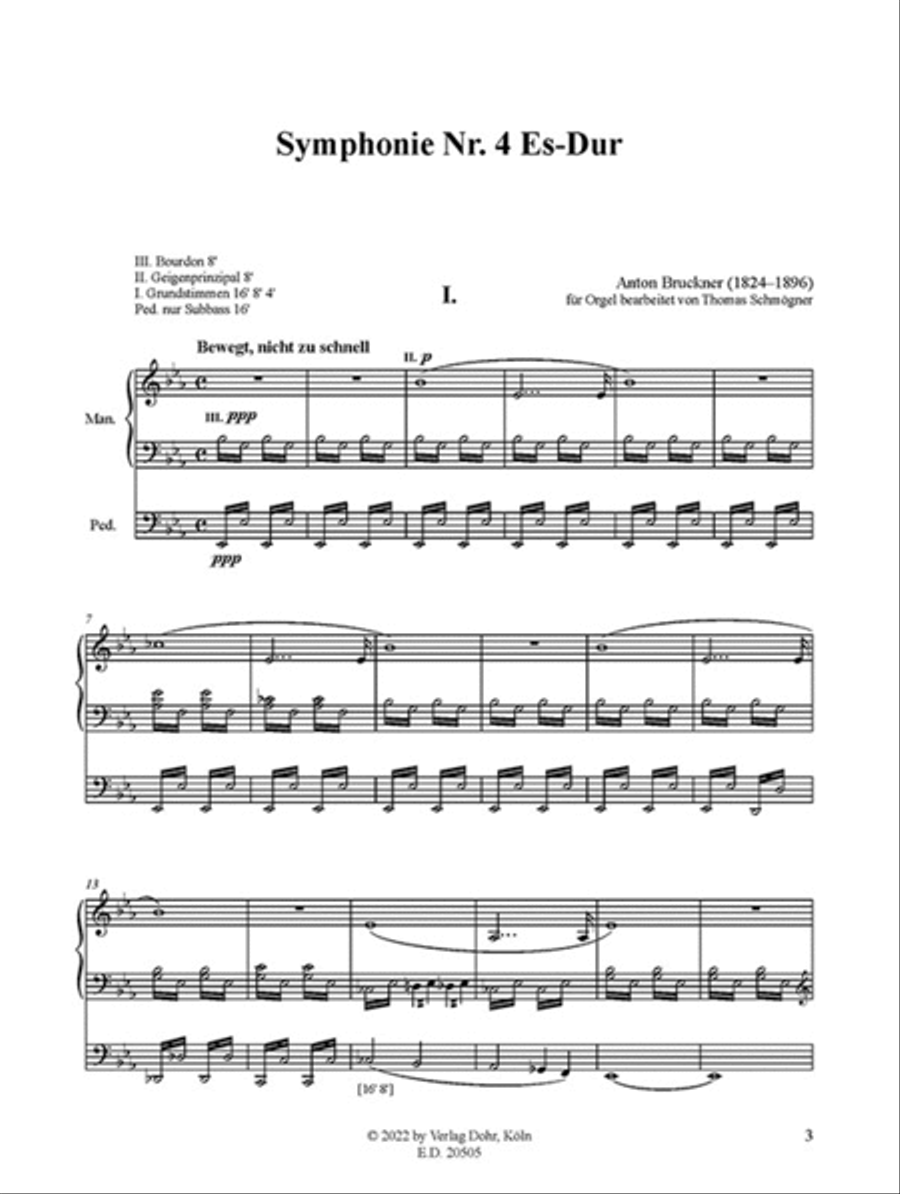 Symphonie Nr. 4 Es-Dur 