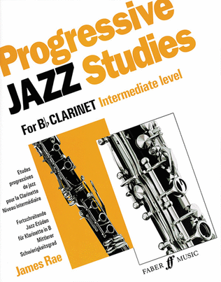 Book cover for Progressive Jazz Studies for B-flat Clarinet, Book 2