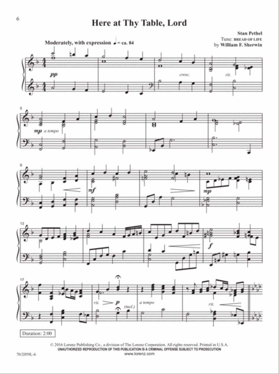 The Church Pianist's Library, Vol. 21 Piano Solo scores gallery preview page 4