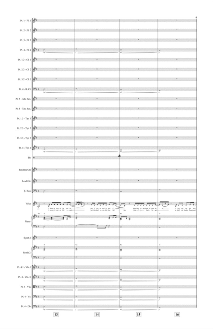 Halo Halo Large Ensemble scores gallery preview page 4