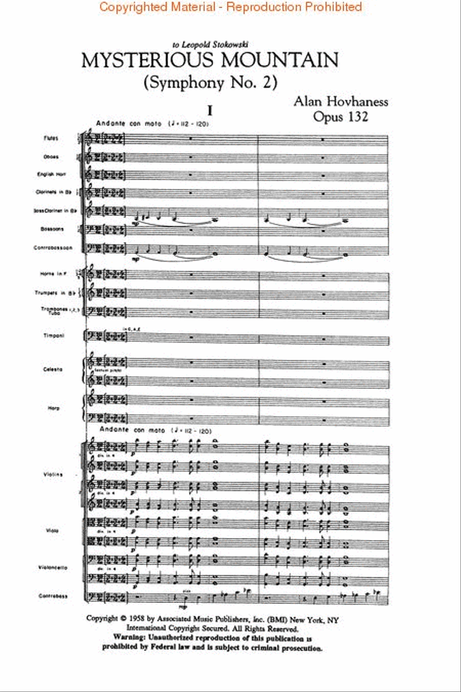 Mysterious Mountain Mysterious Mountain Orchestra scores gallery preview page 2