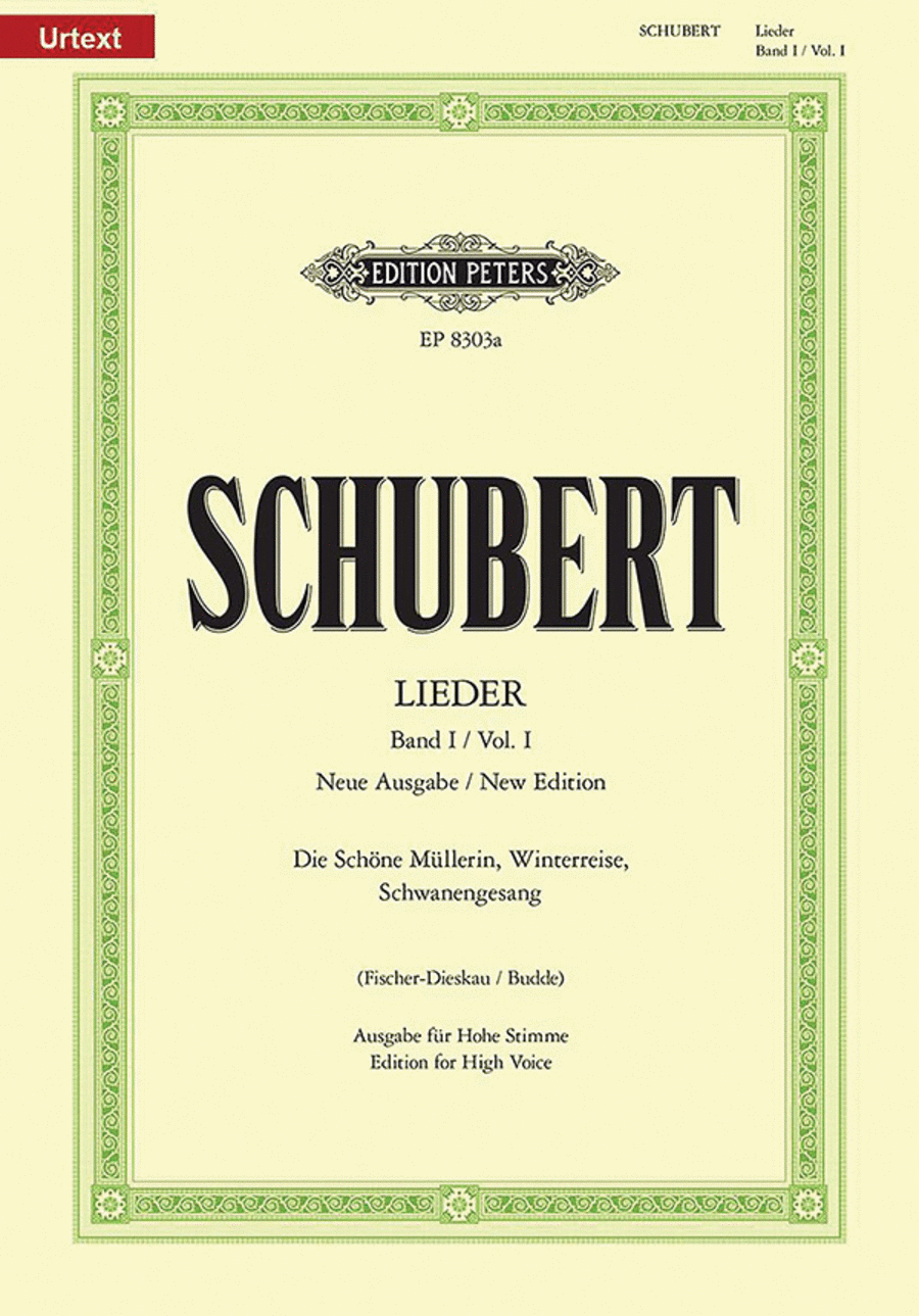 Songs Volume 1 (Die Schoene Muellerin Winterreise Schwanengesang)