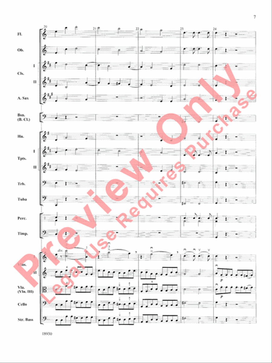 The Magic Flute The Magic Flute Full Orchestra scores gallery preview page 8