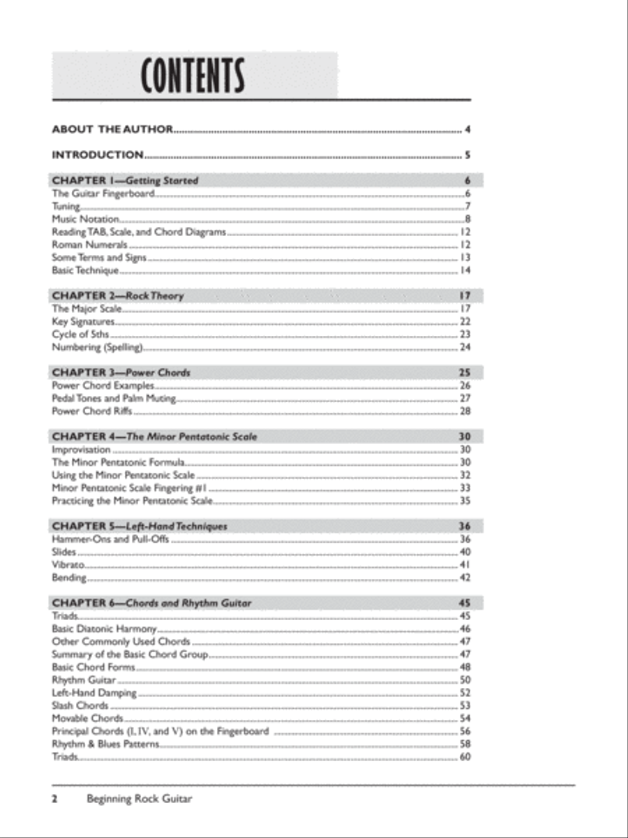 Complete Rock Guitar Method Electric Guitar scores gallery preview page 2