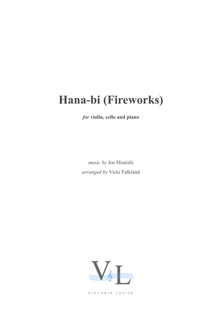 Hana-bi Piano Trio scores gallery preview page 1