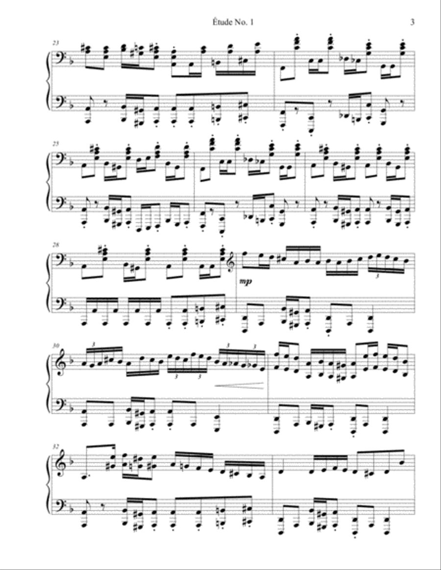 Étude No. 1 