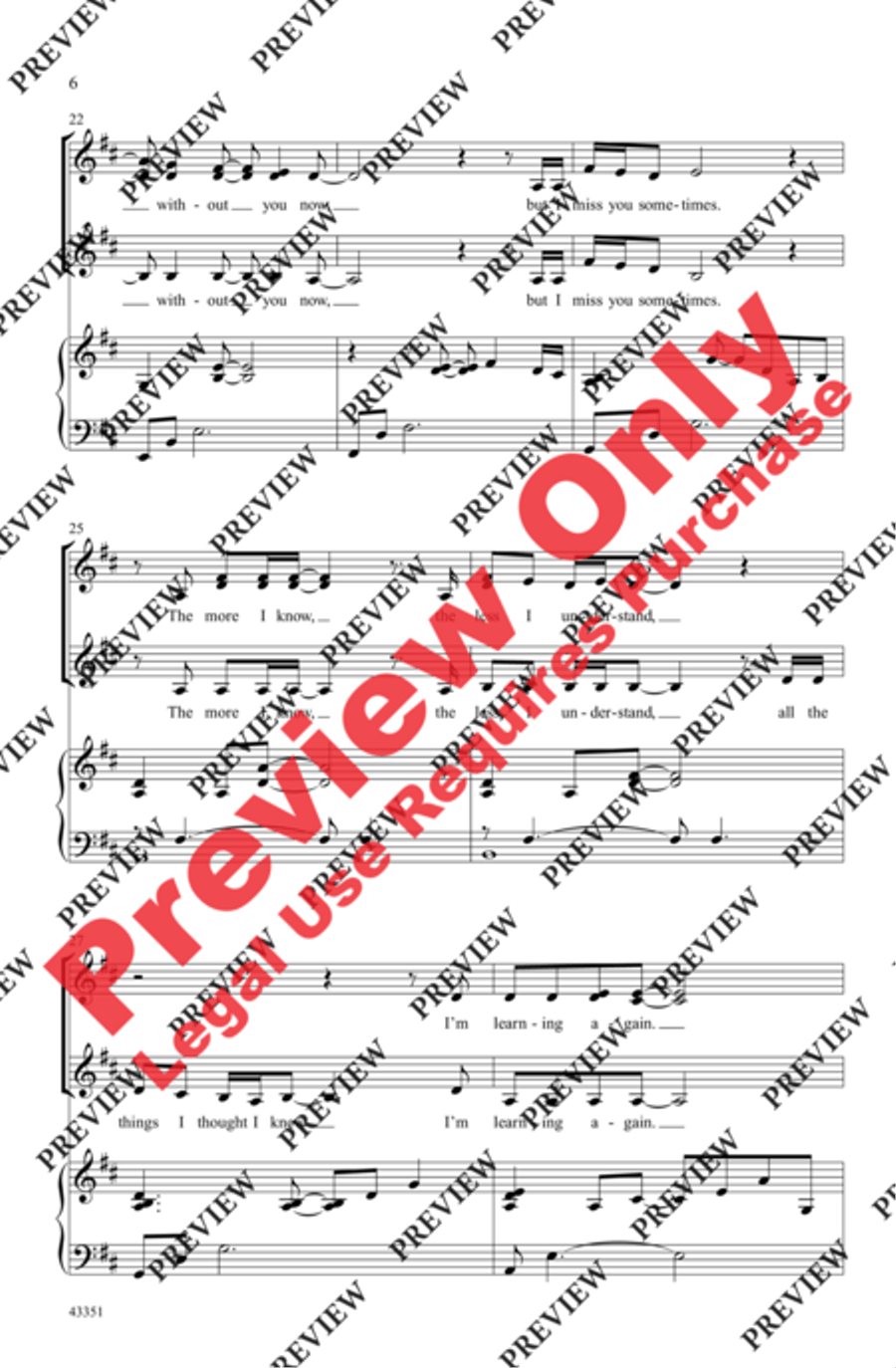 The Heart of the Matter Women's Choir scores gallery preview page 5