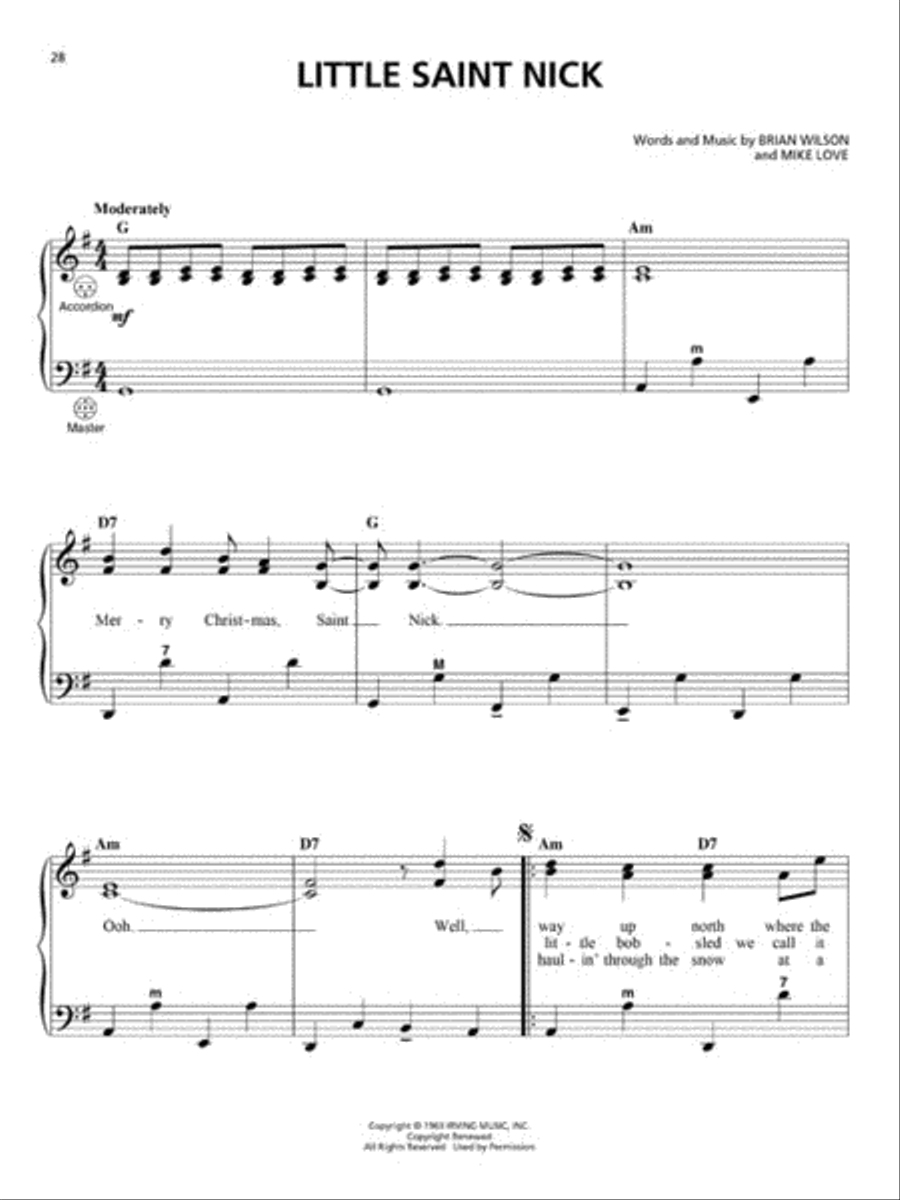 The Christmas Accordion Songbook Accordion scores gallery preview page 3