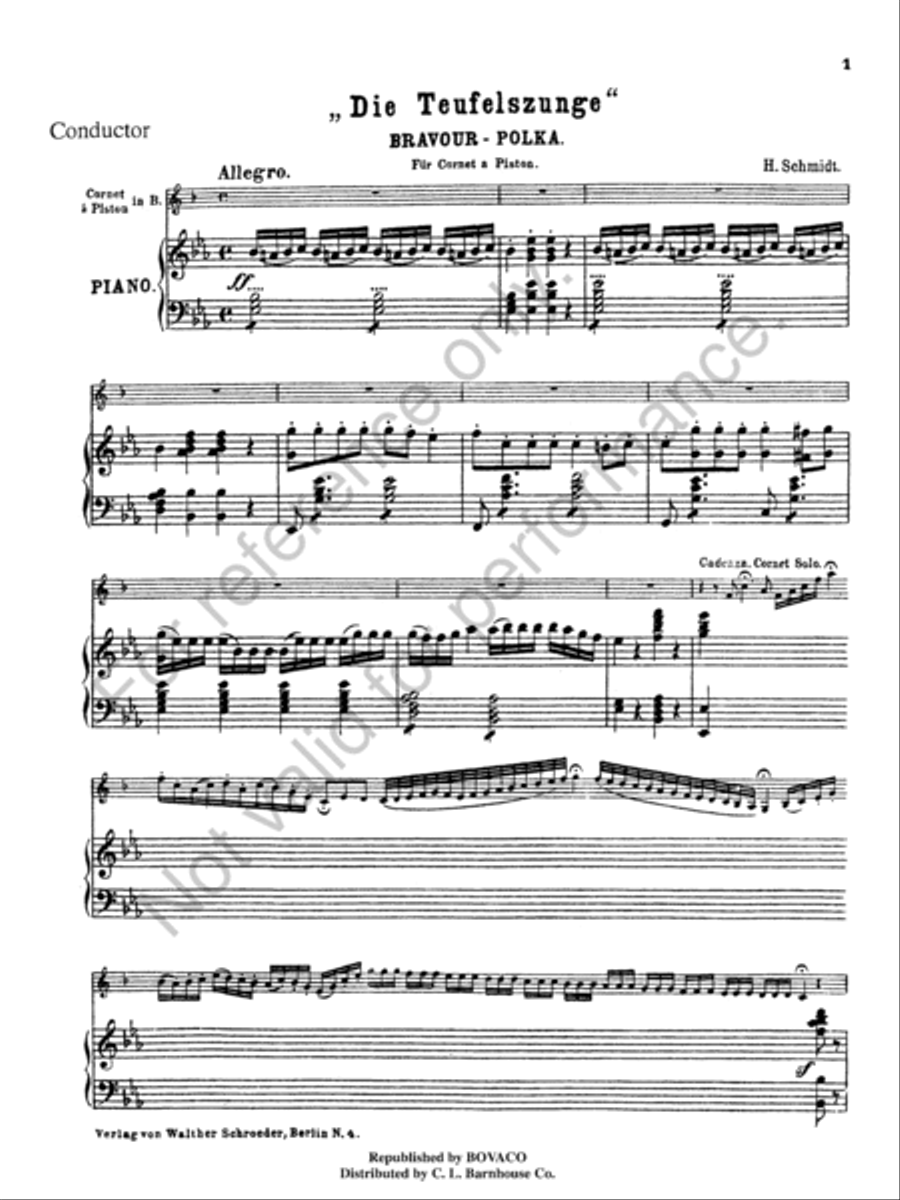 The Devil's Tongue The Devil's Tongue Concert Band scores gallery preview page 3