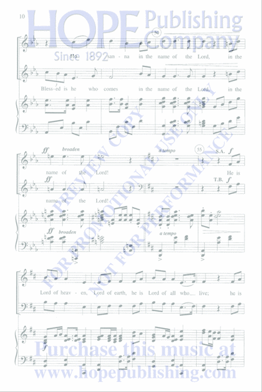 Here is the Love Here is the Love Choir scores gallery preview page 14