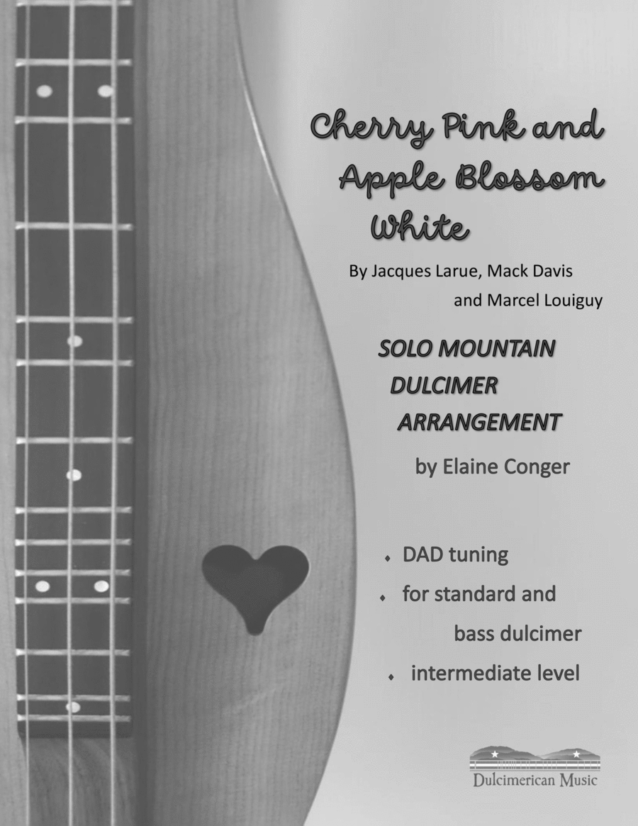Cherry Pink And Apple Blossom White Dulcimer scores gallery preview page 1
